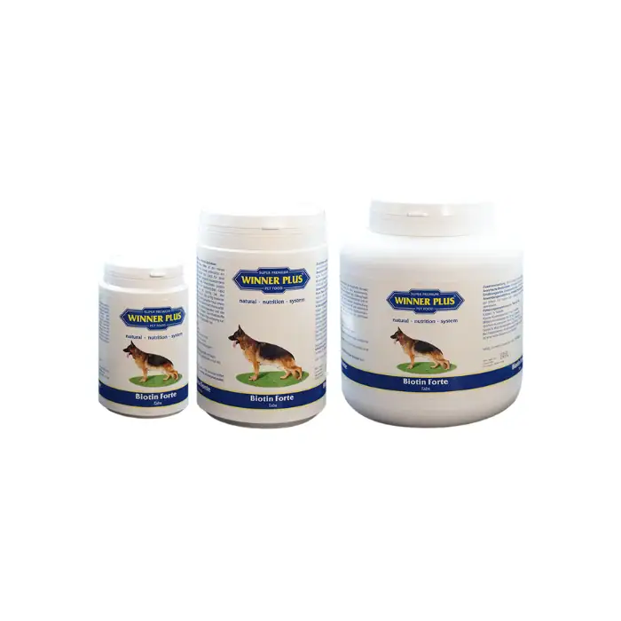 WINNER PLUS Biotina Forte - Integratore per Pelle e Mantello