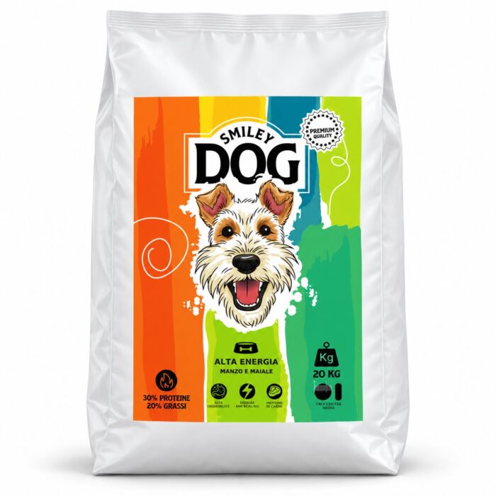 Smiley dog Alta Energia 20kg Kg