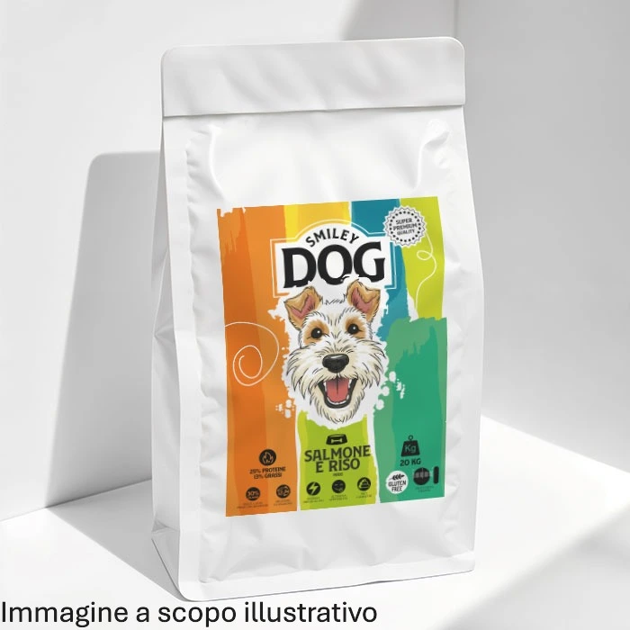 SMILEY DOG SALMONE & RISO