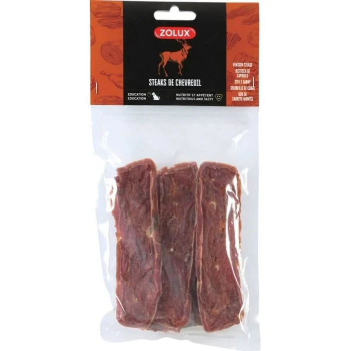 ZOLUX Carne di  cervo 100 g – Snack Naturale per Cani (Copia)